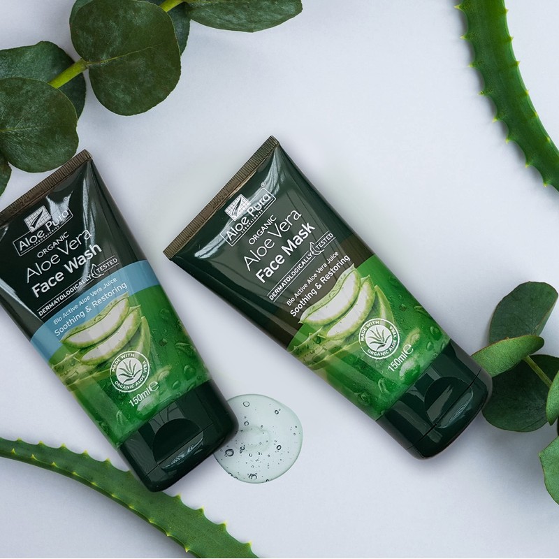 Aloe Pura Face Mask with Extra High Moisture Content
