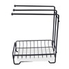Dishcloth Drying Rack Sponge Holder Iron Draining Anti Slip Stable