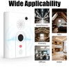 4Pack Upgraded Bat Repellent Deterrent Devices for Attic, Ultrasonic Bat