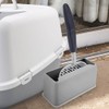 YARNOW Plastic Cat Litter Scoop Holder Scooper Caddy Cat Litter