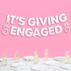 xo, Fetti It's Giving Engaged Banner - Iridescent Foil |