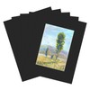 ZBEIVAN 8x10 Black Picture Mats with Core Bevel Cut Frame