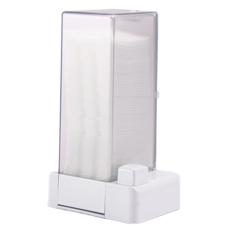 Automatic Cotton Pad Dispenser Press Out Makeup Cotton Holder Dispenser