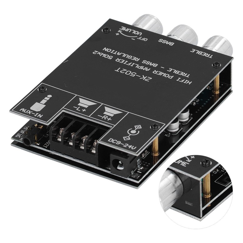 Power Amplifier Board Module Bluetooth Stereo Dual Channel AMP with