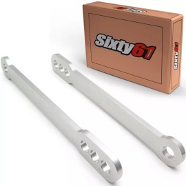 Sixty61 ZX6R Lowering Links 2003-2019 2020 2021 2022 2023 2024 2025 Kawasaki Silver Kit