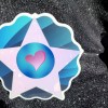 Moonlight Jade STKR010 Star Heart Flower Circle Abstract Sticker -