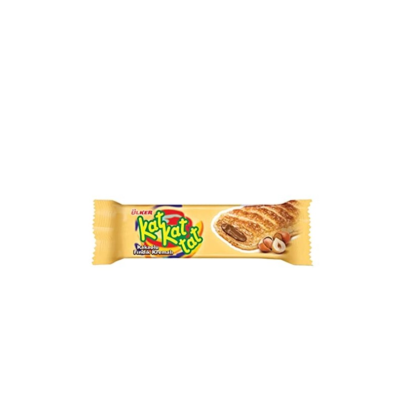 Ulker Kat Kat Tat Puff Pastry With Hazelnut Flavoured Cocoa