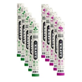 Krave, Beef Sticks (1 Ounce Sticks, Pack of 10) - 100% Grass Fed Beef, 100 Calories Per Stick, Good Source of Protein (10 Pack, Variety)