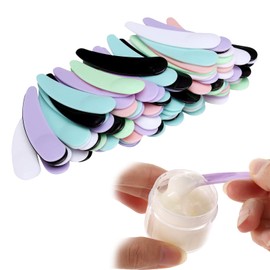 200 Pieces Mini Cosmetic Spatula, Cream Spatula Spoon, Cosmetic Mask Scoop, for Face Mask
