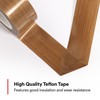 NEZUIBAN Teflon Tape, 1" x 33ft x 0.18mm High Temperature