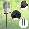 Hortsun 2 Pieces Garden Angel LED Solar Outdoor Lights Eternal