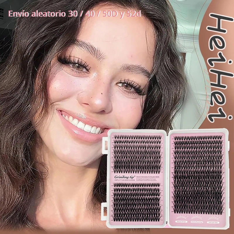 Kit De Extensión De Pestañas Naturales De 480 Piezas