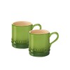 Chasseur La Cuisson Petit Espresso Cups 2 Piece Set, Apple