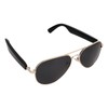 Bluetooth Sunglasses Gold Frame Smart Audio Glasses Stereo Speakers Music