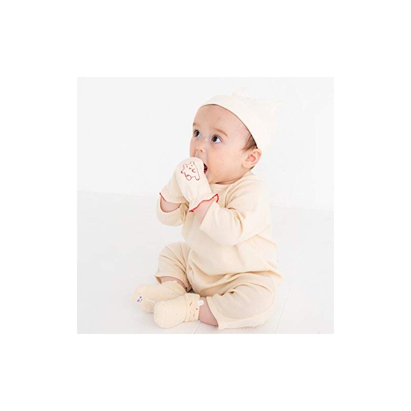 pompkins BABY Y-1107 100% Organic Cotton [Rabbit & Bear Series]