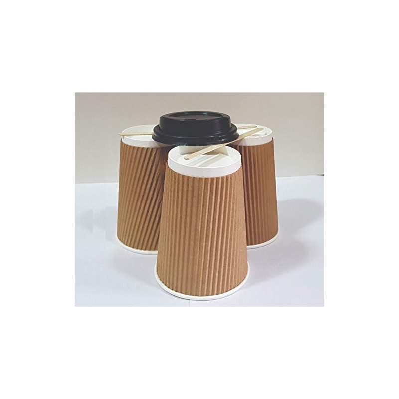 We Can Source It Ltd – 8oz Disposable Kraft Ripple