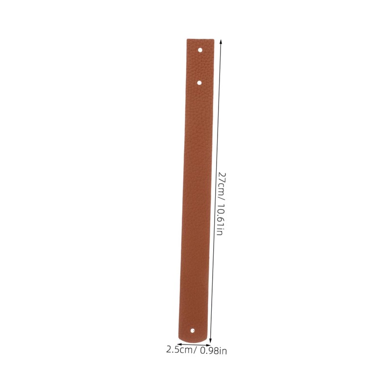 ABOOFAN 4Pcs Leather Hanging Straps Wall Hooks for Towels Clothes
