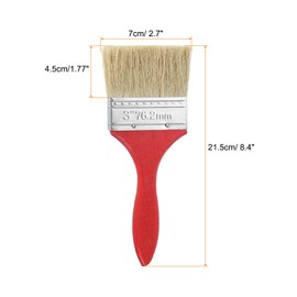 HARFINGTON Paint Brush 10Pack of 2.7" Reusable Variety Angle Brushes Paint for All Latex Oil Painting Walls Home Improvement
