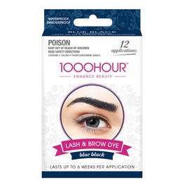 1000 Hour Eyelash & Brow Dye Kit - BLUE/BLACK