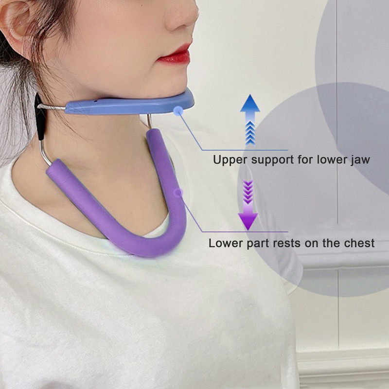 Cervical Collar Adjustable Kids Neck Brace Collar Support Stretcher Device