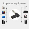 Yotsuba 1/4 Inch TRS to 3.5mm Right Angle Adapter, 2