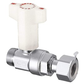 Onda Seisakusho CB20-20M-S [CB20 Type Ball Valve with Check Valve with G Screw x Nut]