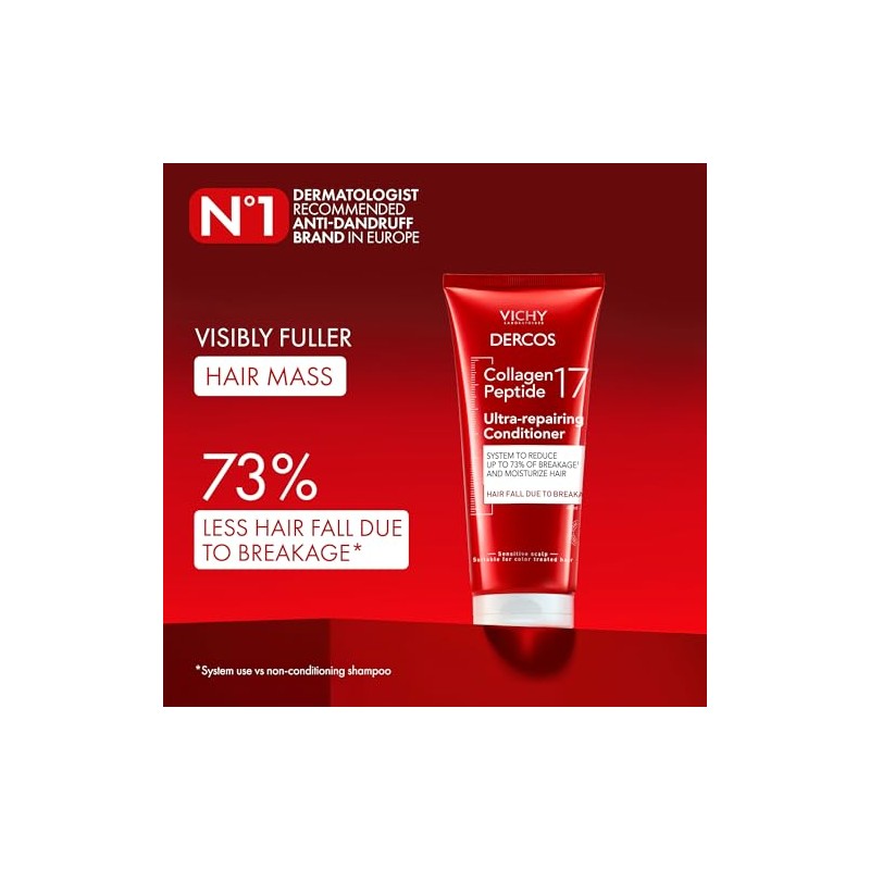Vichy Dercos Collagen 17 Acondicionador Reparador de Daño 200ml