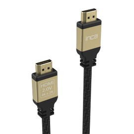 Inca IHD-02 DVI Adapter Cable 24+1 to HDMI 1.4, 1.5 Metres, Gold Connectors