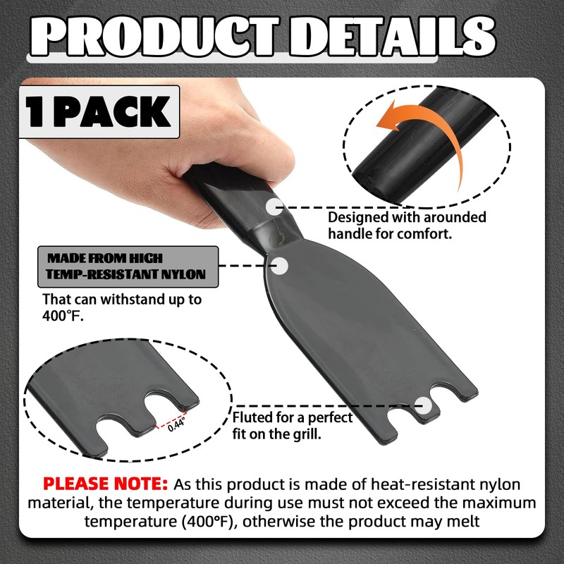 TonGass Grill Scraper for George Foreman Indoor Grills & Most