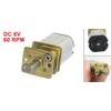 uxcell DC 6V 60 RPM High Torque Electric Replacement Gear