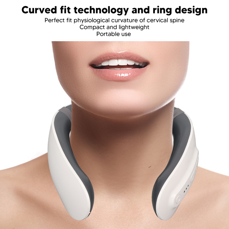 Electric Pulse Neck Relax Massager Relaxing Relieve Fatigue Intelligent Neck