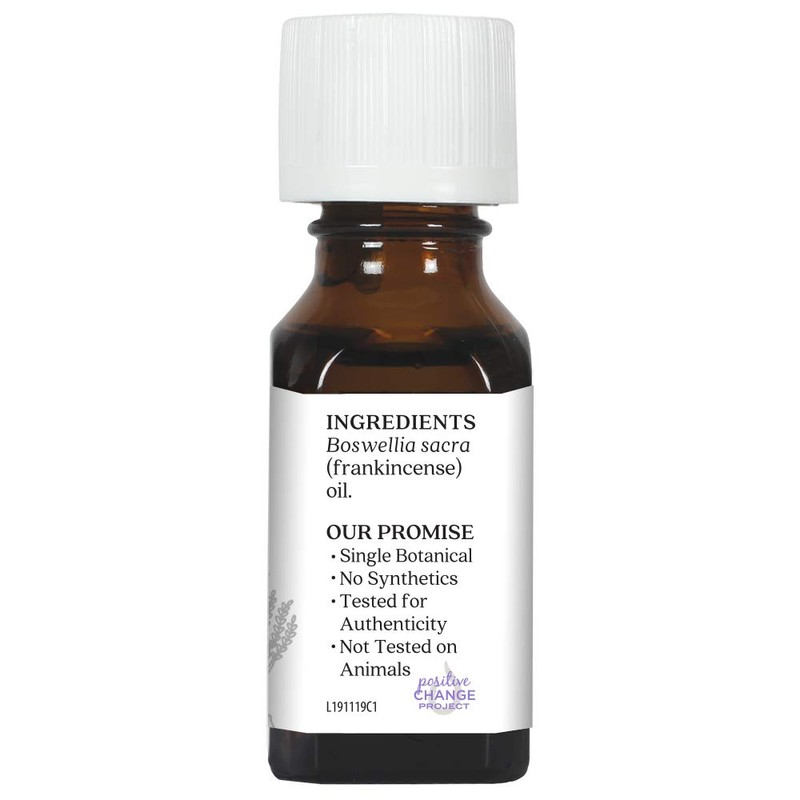 Aura Cacia Essential Oil, Meditative Frankincense, 0.5 Fluid Ounce, Packaging