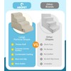 ABCPET Dog Step for Bed, Dog Stair 4-Step 35D Pet