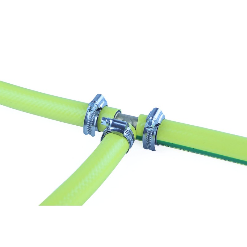 GASMIS 3/4 Inch 19 mm Brass T-Piece Hose Connector with