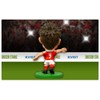 SoccerStarz SOC037 Denmark Mini Football Figurine, Multicolor