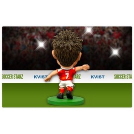 SoccerStarz SOC037 Denmark Mini Football Figurine, Multicolor