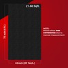 Bbox Black Carpet Non-Woven Febric | Length: 72 inch (6