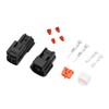 INFINAUTO 2 Pin Engine Water Temperature Sensor Connector Plug, 2.2mm