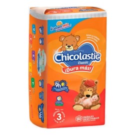 Pañal Chicolastic Super Pack 80 Pz T-3 Med
