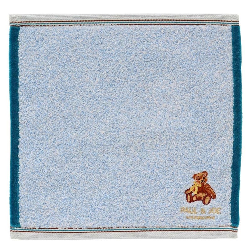 PAUL&JOE ACCESSOIRES 000483-0005-02 Towel Handkerchief, Teddy Bear, Eco Collection, Unisex