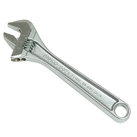 Bahco 8071 C IP Adjustable Wrench in Industrial Pack, Silver, 8-Inch, 27 mm
