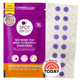 SpotMyUV UV Detection Stickers - Know When to Reapply Sunscreen