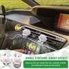 2 Pcs Cute Cow Car Air Vent Clip Set- Funny