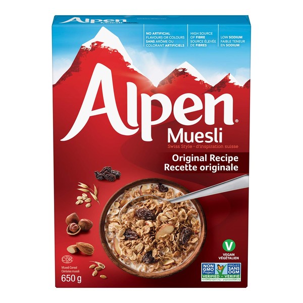 Alpen Muesli Original Recipe, 650 g