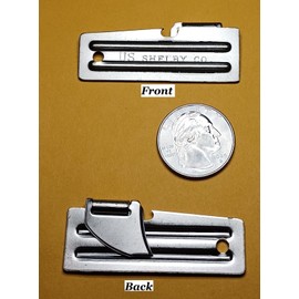 US Shelby Co P-51 Original Military Can Opener Emergency Survival Tool with 4.5" Chain