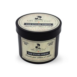 MEL BROS CO. - Hair Styling Pomade - Pomada para estilizar el Cabello. Base Agua. (32 oz / 946.35 ml, Media Fijación)