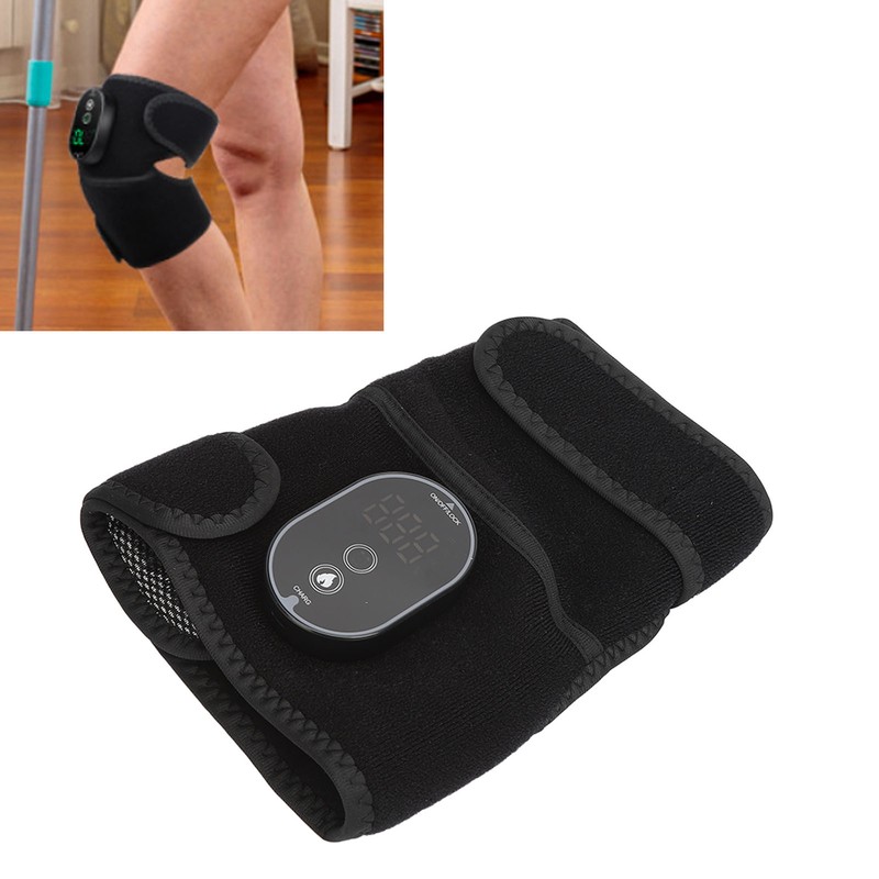 Heating Knee Massager Temperature Time Adjustable Alleviate Pain Pressure Swelling