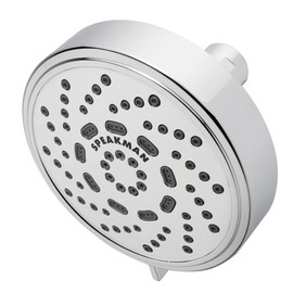 Speakman Echo S-4200-E2 2.0 gpm Low Flow Multi-Function Shower Head, Polished Chrome