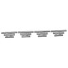 Operitacx 4sets Aluminum Ruler Measuring Tool Multifunctional Three Multi-use Measuring