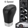 6 Speed Car Shift Knob with Dustproof Cover Fit for
